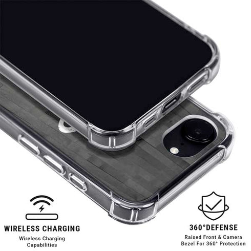 NBA Miami Heat Hardwood Classics iPhone 16e Clear Case